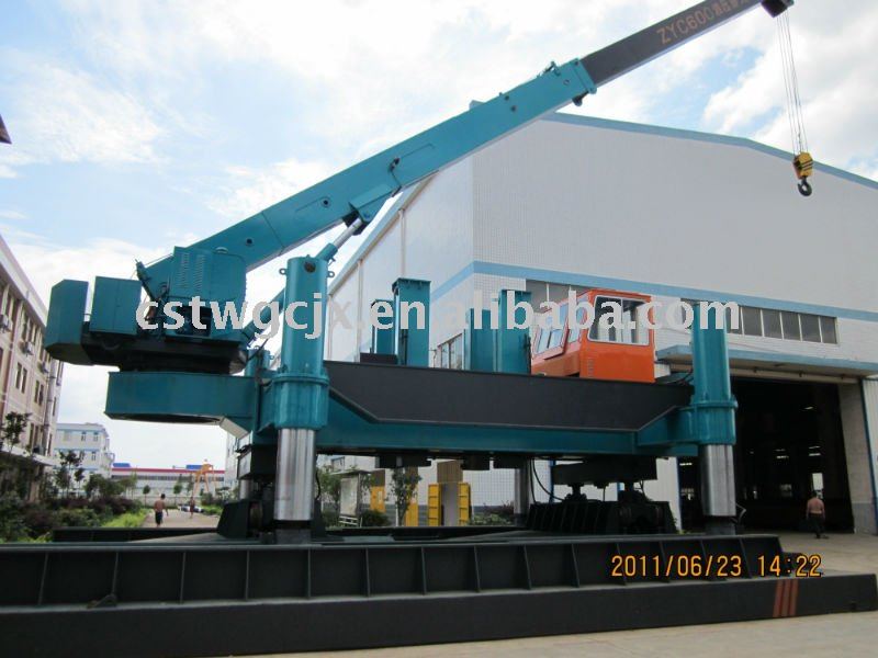 600T Hydraulic static Pile Driver