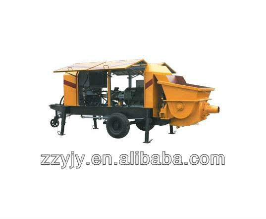 60M3/H . stationary concrete pump, concrete mixer pump