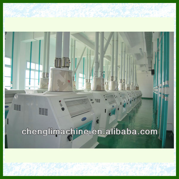 60ton per day wheat flour mill complete production line
