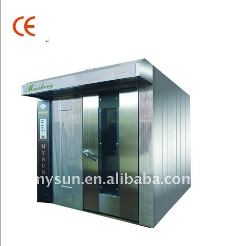 64 trays Backing bread Rotary Rack Oven Factory