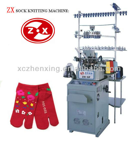 6f computerized jacquard socks machine