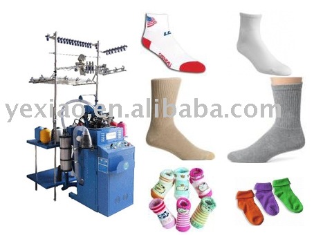 6F Fully Computerized Sock Knitting Machine