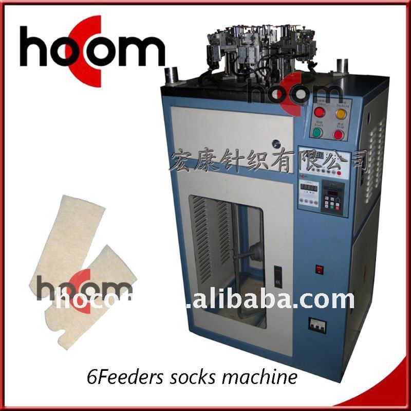 6feeders socks machine