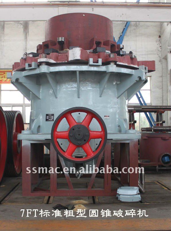 7 Ft Type of Fine stone crusher Standard Cone Crusher