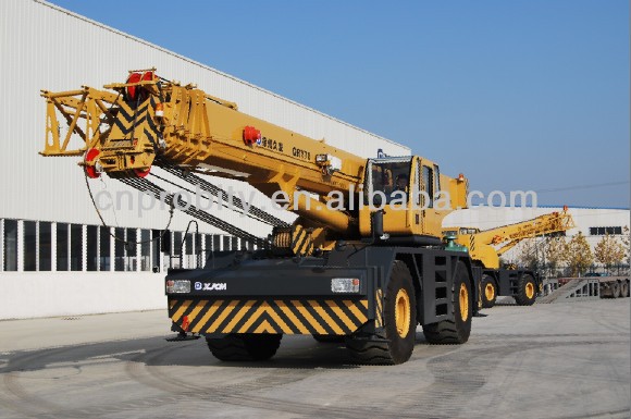 70ton Rough Terrain Crane QRY70 with commins engine in low price