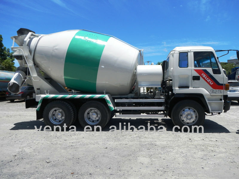 [ 742- TX ] - used isuzu mixing truck