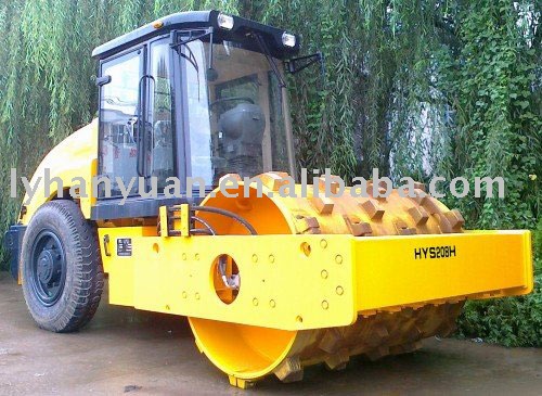 8-14T Hydraulic double drive single drum vibratory rollers