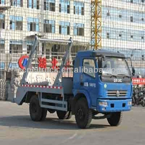 8cbm Dongfeng swing arm garbage truck