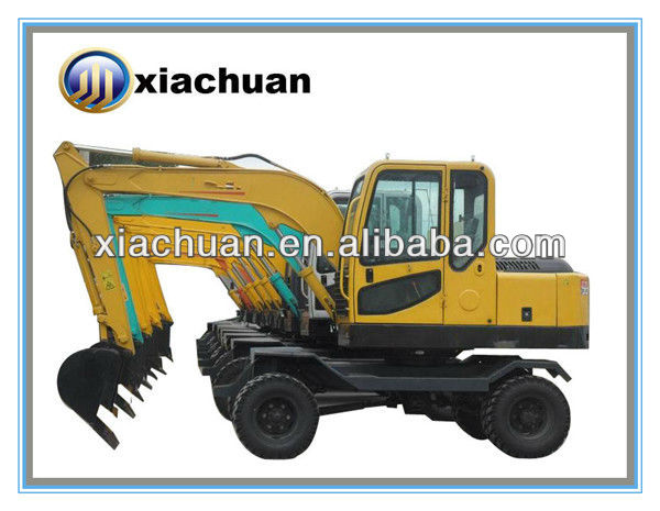 8T hydraulic transmission wheel excavate for sale