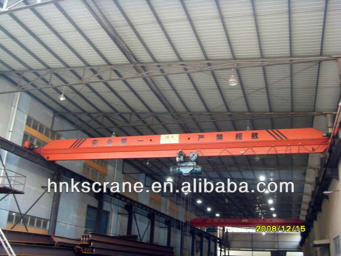 8ton single girder overhead crane electric hoist lifting 8ton