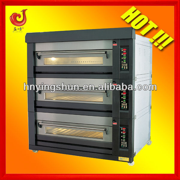 9 trays electric deck oven/12 trays deck oven/bakery equipment for shops