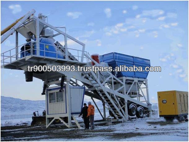 90 M3 Mobile Concrete Plant