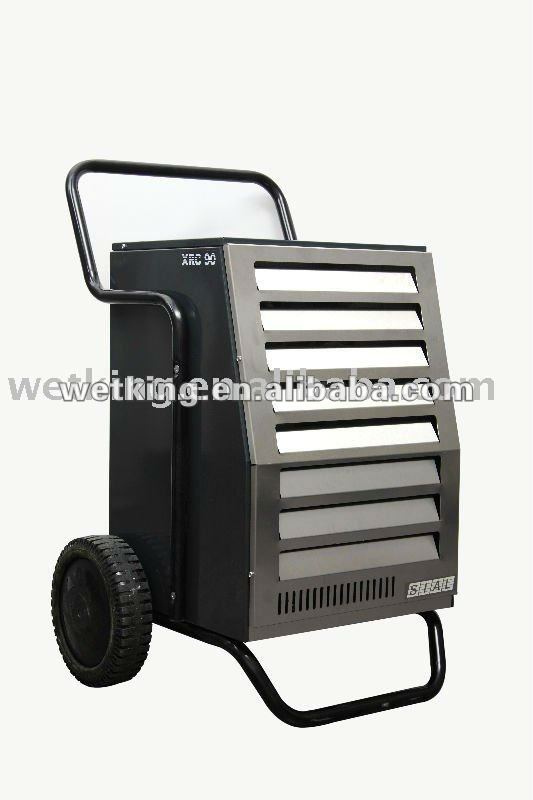 90L unit with big wheels portable dehumidifier