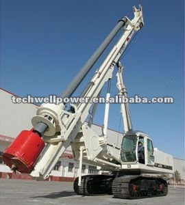 95m+3000mm Crawler BORE PILE DRILLING MACHINE - CAT Hydraulic