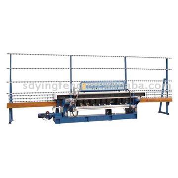 9Motor beveling glass edge polishing machine