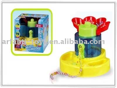 a string of beads machine toy