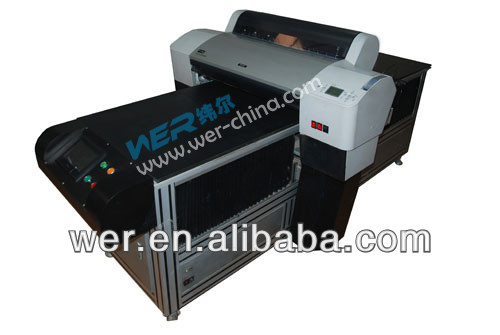 A1 UV-LED flatbed printer for vibrant color printing