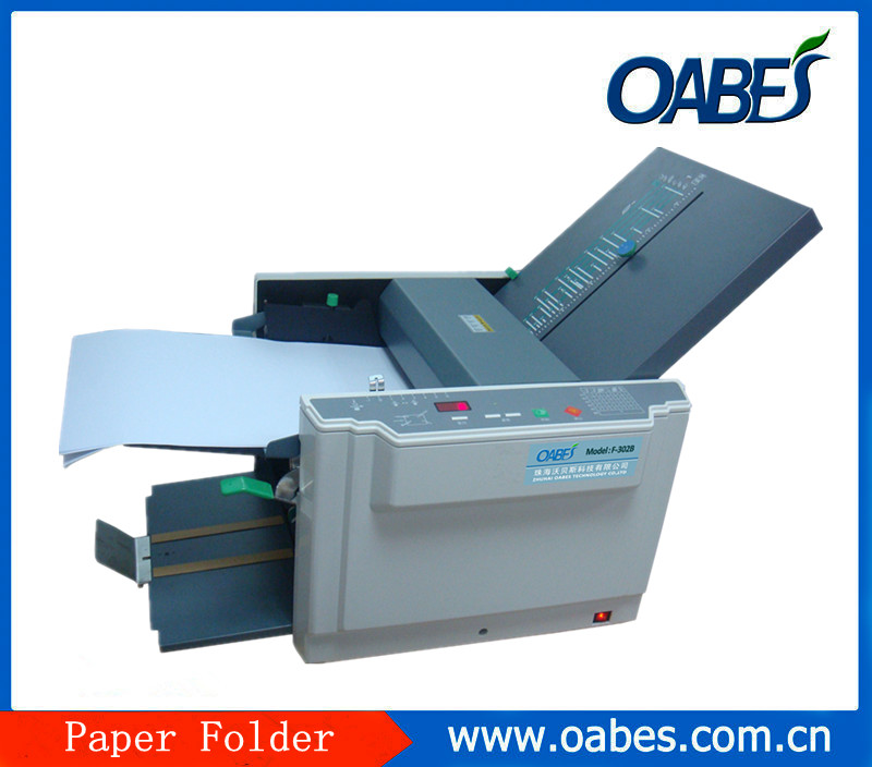 A3/A4 cross fold paper folding machine for product instructions