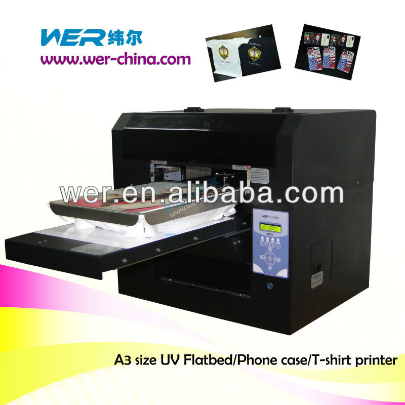 A3 digital T-shirt printer price competitive 1900