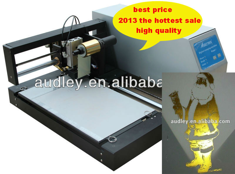 A4 size foil printer|large format digital foil stamping machine ADL-3050C