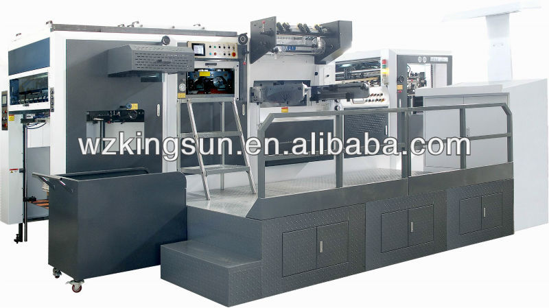 AD-1050ET Automatic foil stamping and die cutting machine
