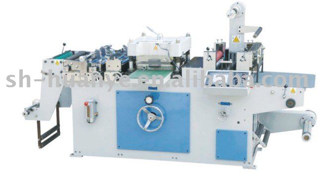 Adhesive Label Die Cutting Machine(Plain die cutting with Hot stamping)