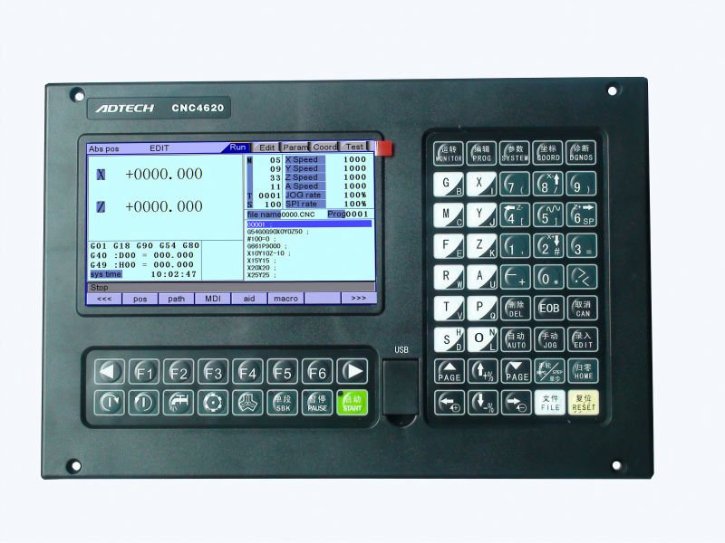 ADT-CNC4620 two axis lathe controller system