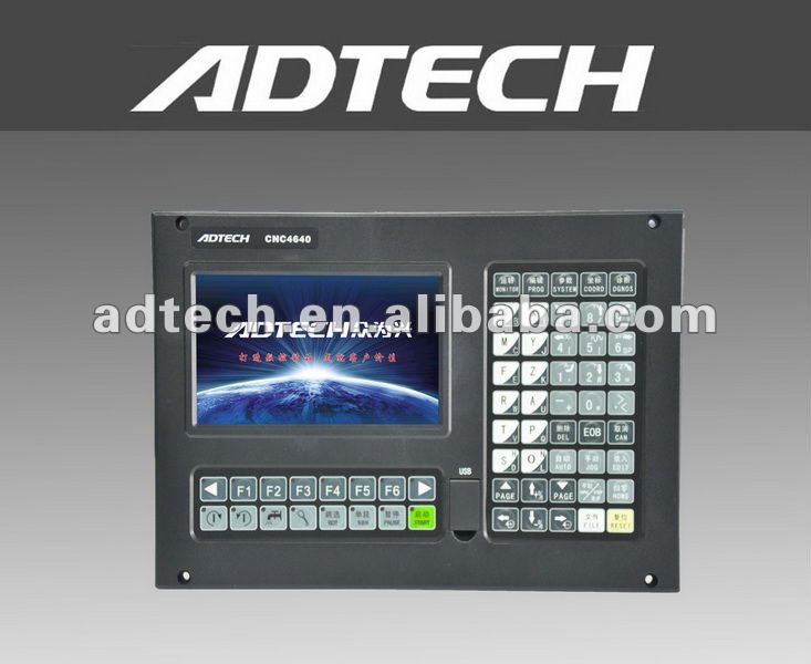 ADT-CNC4640 economic type 4 axis CNC milling system