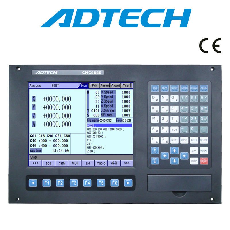 ADT-CNC4840 high class 4 axes milling CNC controller