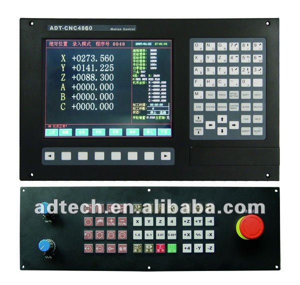ADT-CNC4860 6 Axis NC Milling Control system