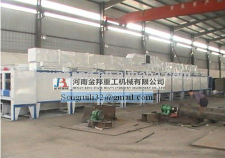 Advanced Net draper-type dryer for coal briquette