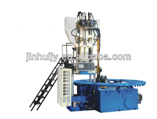 Advanced vertical type two color mixed crystal shoes machine