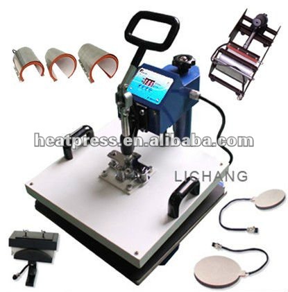 All In One Sublimation Heat Press Machine 8IN1 For Different Materials 2012 New Design