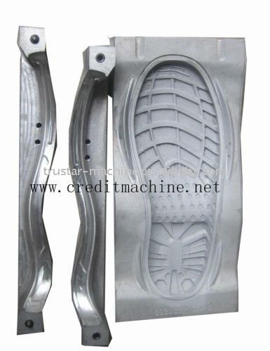 Aluminium PU shoe mould (slippers, sandals, work shoes, soles)