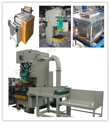 Aluminum foil container production line