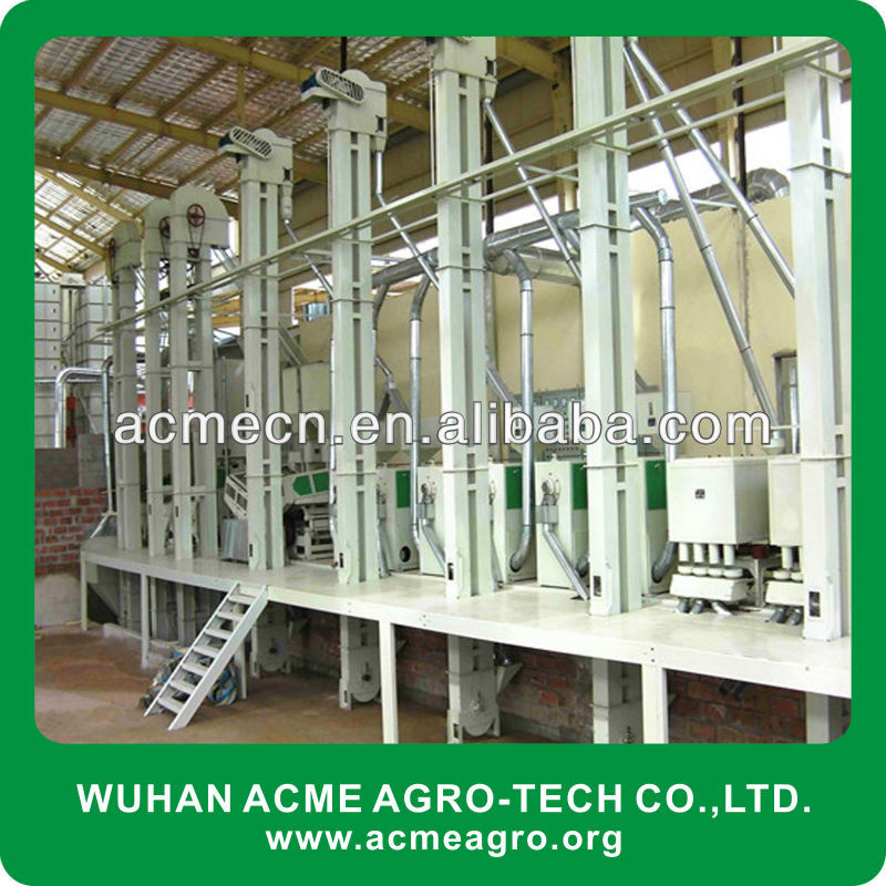 AMCT-20TPD auto complete set rice machinery manufacture