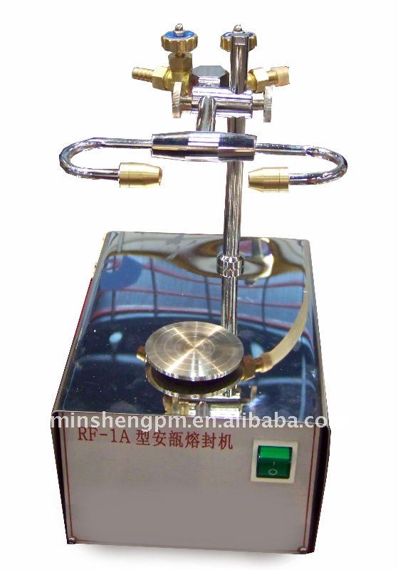 Ampoule melt and sealing machine for lab