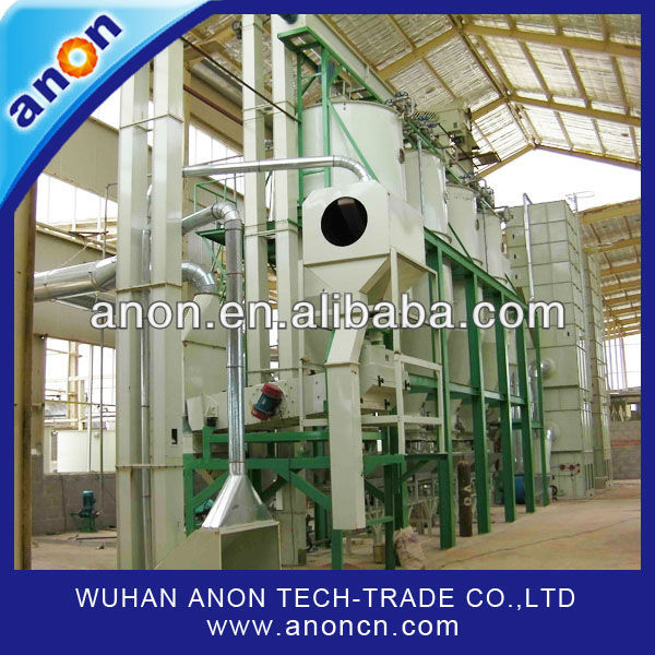 ANON parboiled rice mill milling machine
