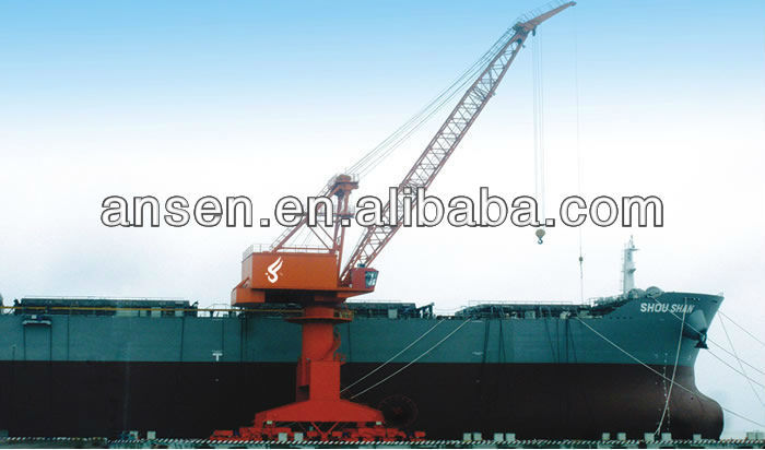 Anson telescopic jib crane