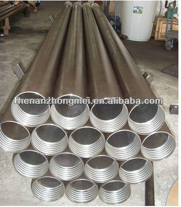 API water well drill rod/nq hq aw nw geological core drill rod/drill pipe