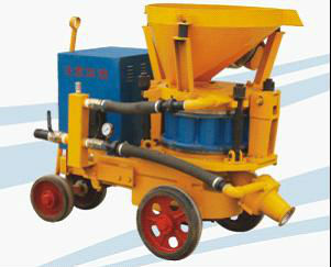 applied PZ-6 dry shotcrete machine