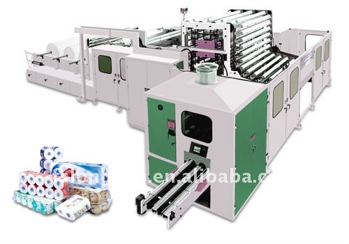 AR-L200 Automatic bathroom tissue rolls rewinder line