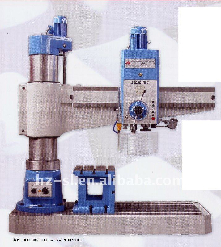 arm radial drill press