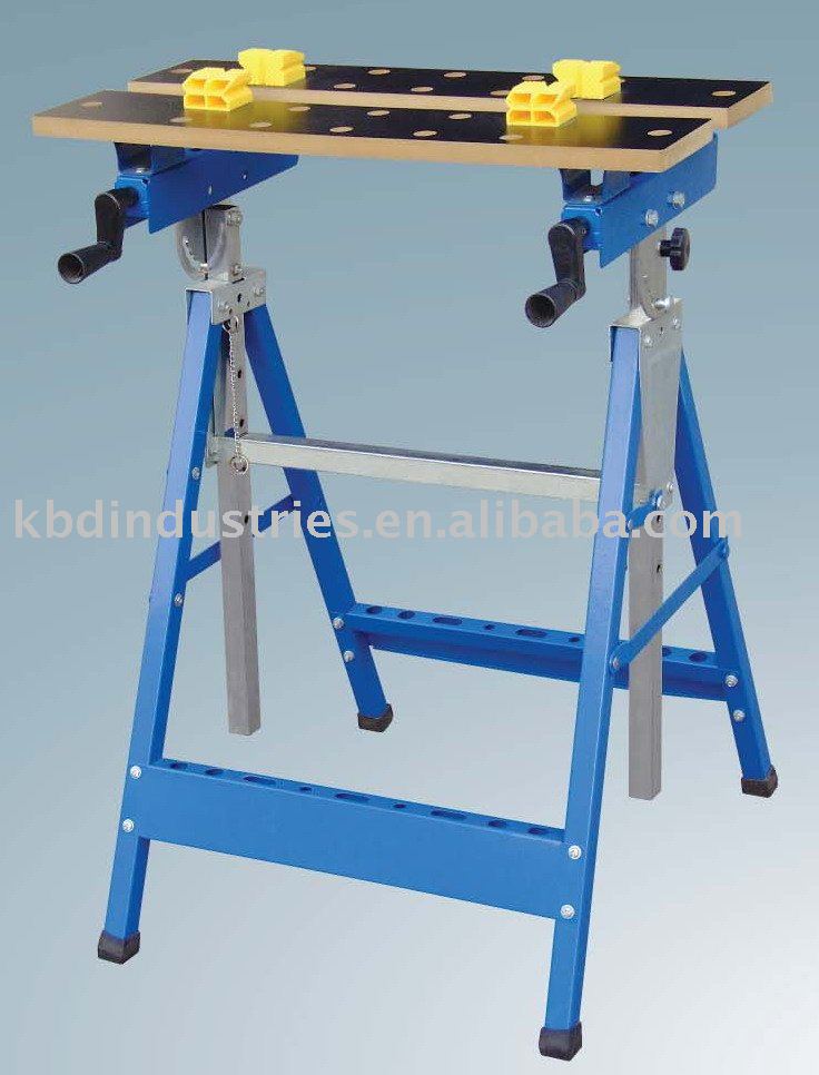 Asjustable workbench