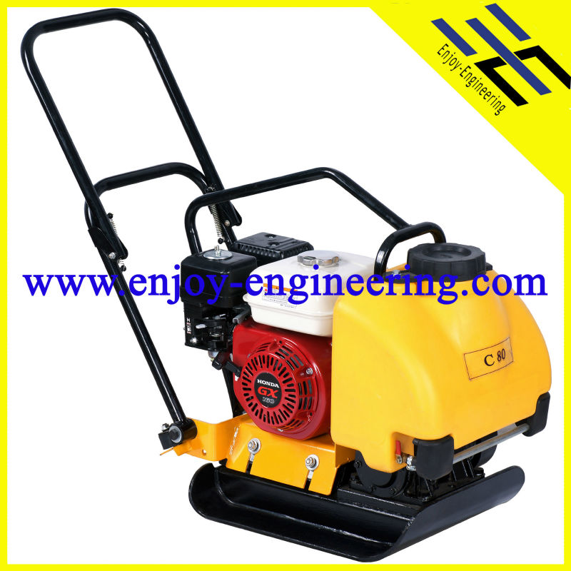 asphalt honda engine single direction vibrating plate compactors for sale