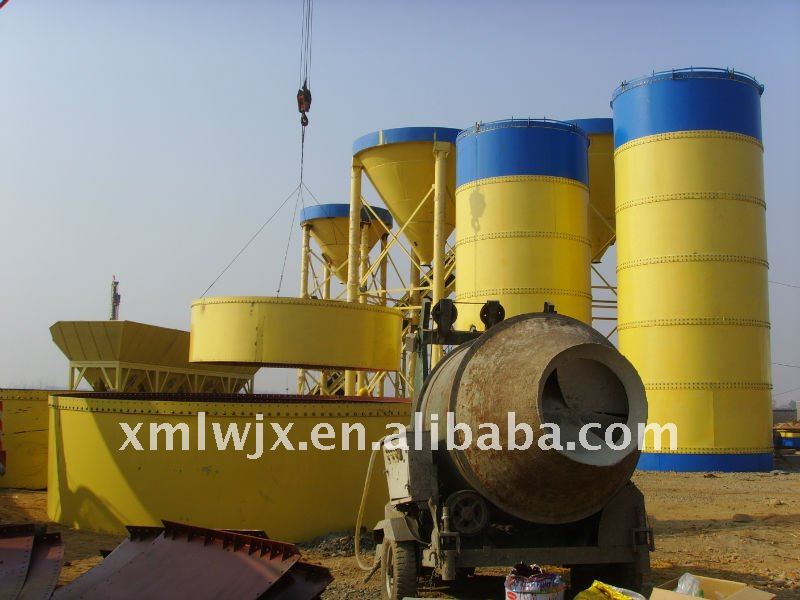 Assemble new type bolted-type 50T-1000T silos for portable concrete mixer batch