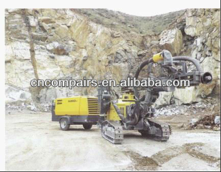 AtlasCopco drilling rig AirROCD45SH blast hole hydraulic pneumatic
