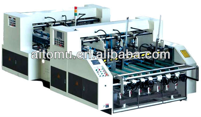 Auto Box Folder Gluer Machine