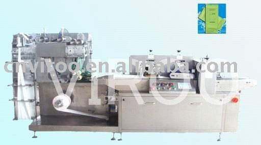 auto horizontal wet wipes making machinery