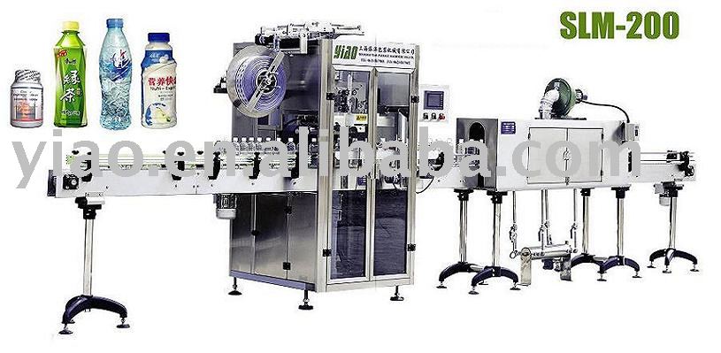 auto shrink label sleeving machine